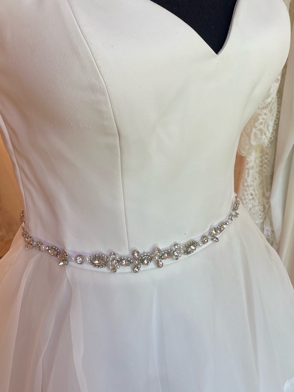 Courtney Silver Sash